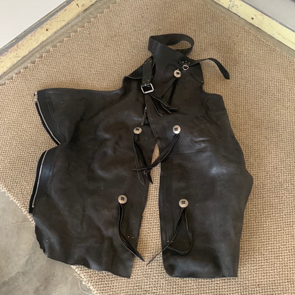 Real Leather Chaps